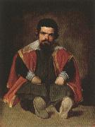 Diego Velazquez Portrait of the Jester Don Sebastian de Morra oil painting reproduction